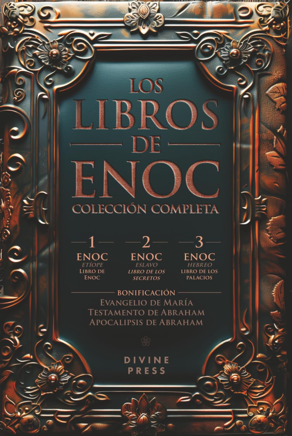 Los Libros de Enoc: Colección Completa Con 1 Enoc, 2 Enoc, 3 Enoc, Ilustraciones Originales y Textos Apócrifos Adicionales (Ilustrado) (Spanish Edition)