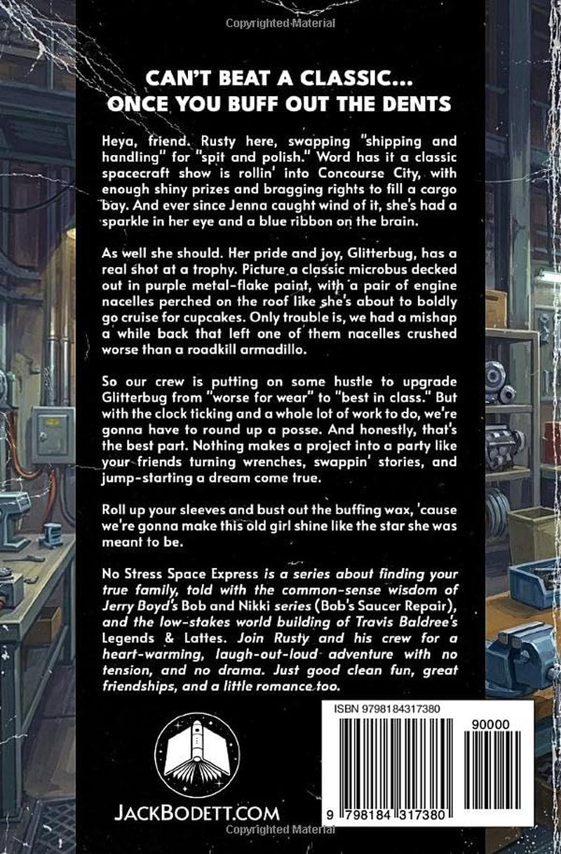 Cute as a Glitterbug: A Cozy, Low-Stakes, Slice-of-Life Sci-fi Adventure (No Stress Space Express)