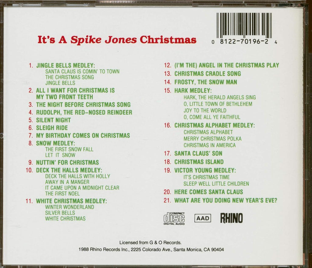 It's a Spike Jones Christmas