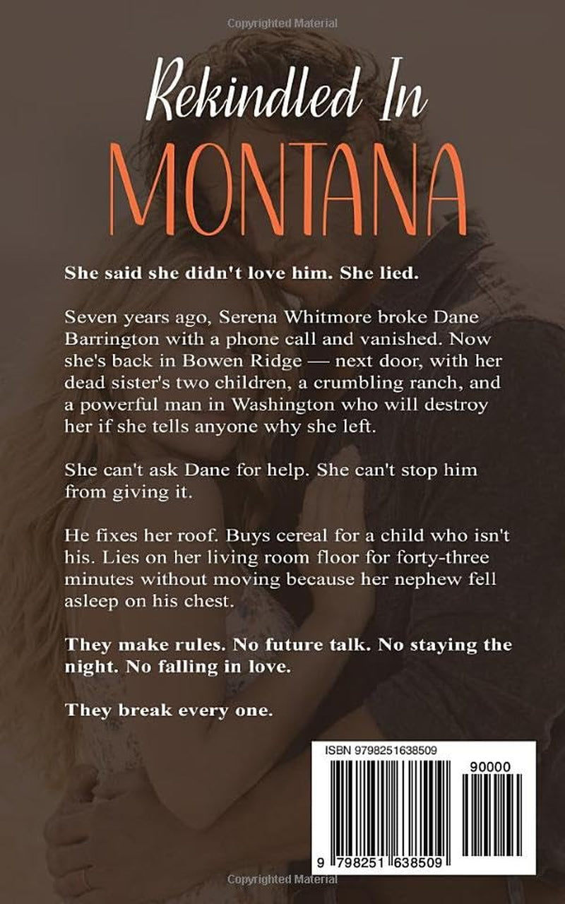 Rekindled In Montana (The Bowen Ridge Cowboys)