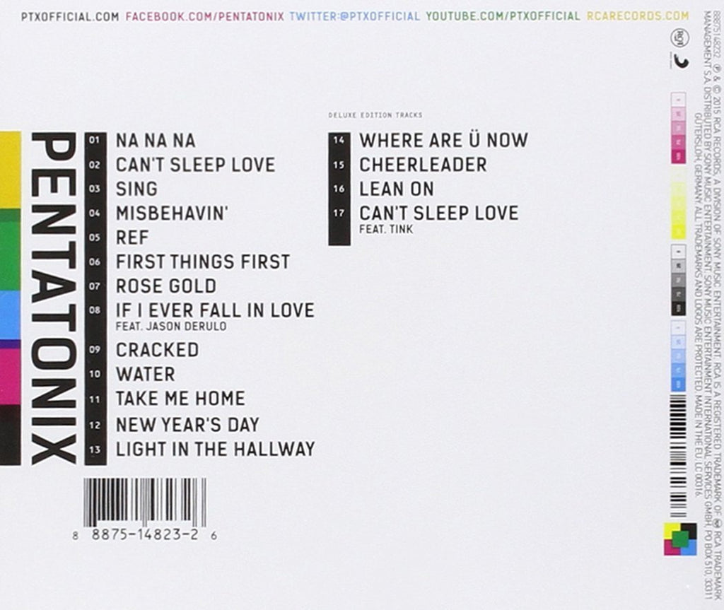 Pentatonix (Deluxe Version) - That's Christmas To Me - Pentatonix 2 CD Album Bundling