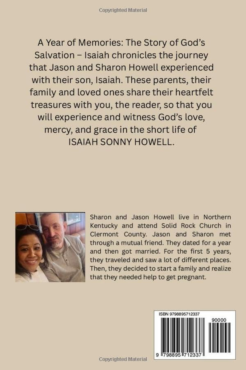 A Year of Memories: The Story of God's Salvation-Isaiah