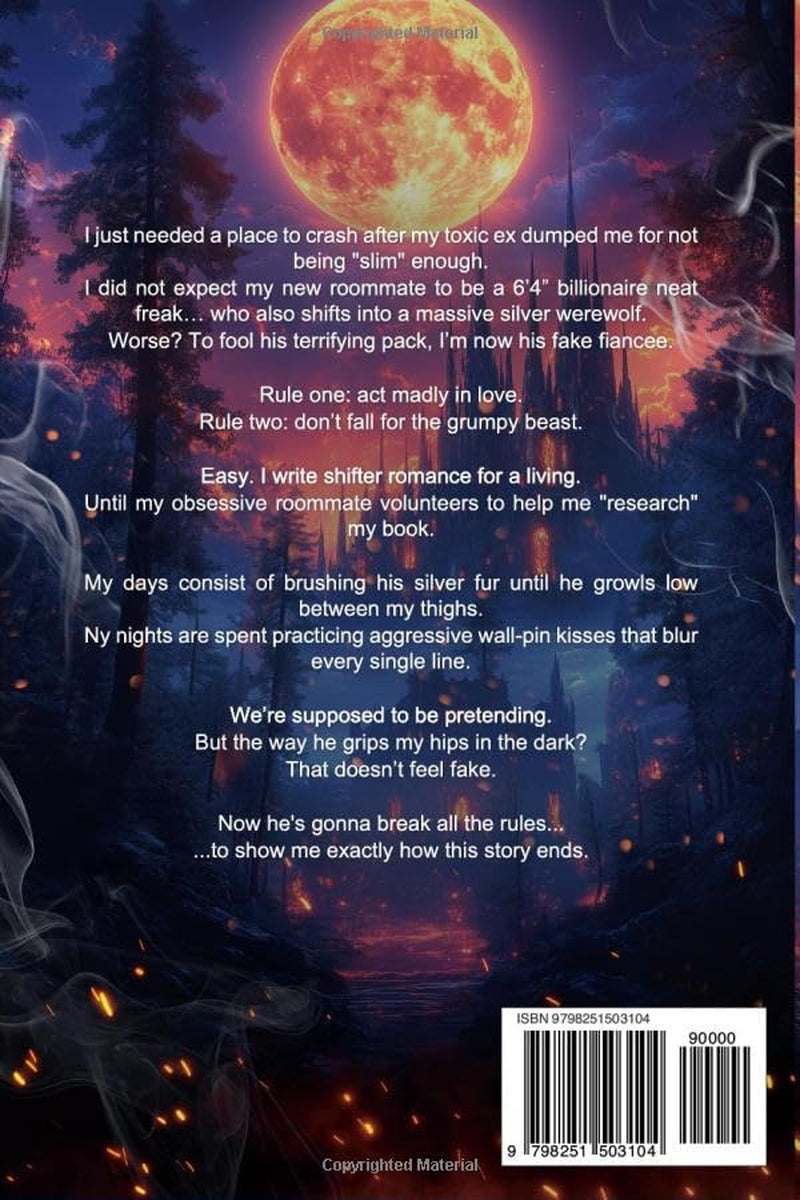 Rejected By My Fake Alpha Mate: A Fate Mates Forbidden Love Forced Proximity Shifter Romance (The Human Luna Series)