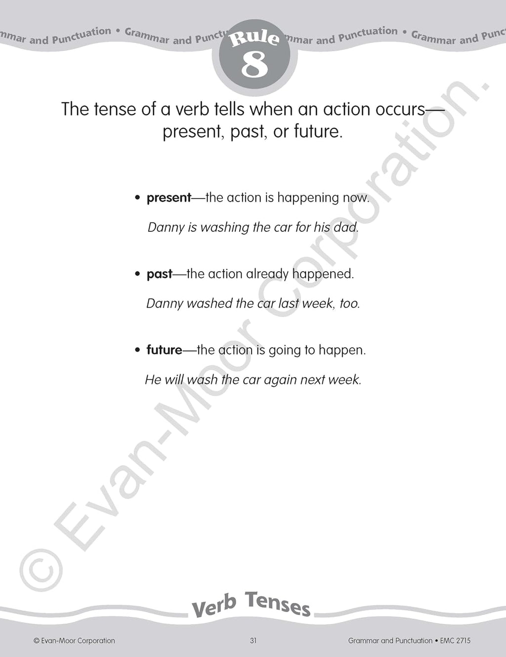 Grammar and Punctuation, Grade 5