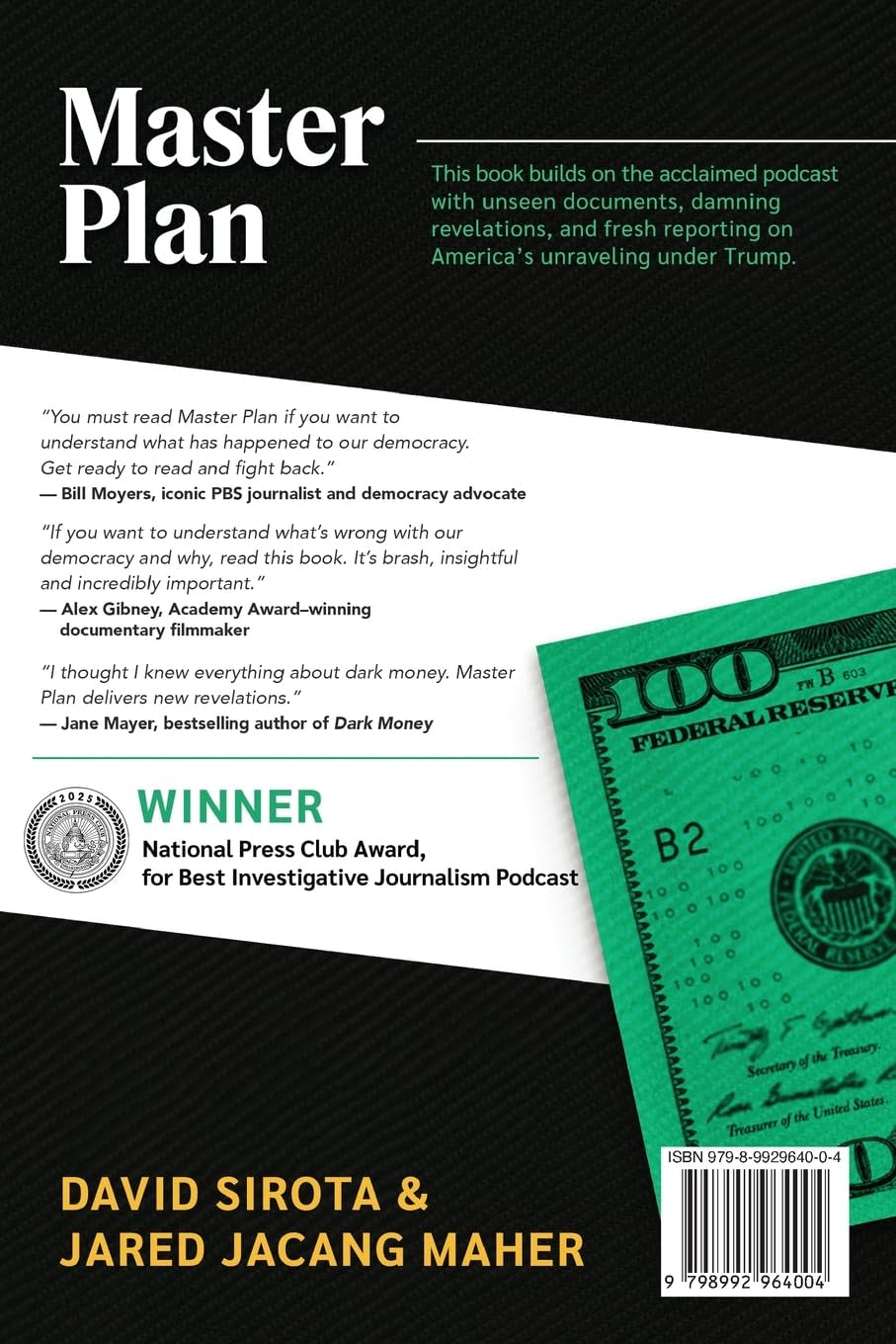 Master Plan: The Hidden Plot To Legalize Corruption In America