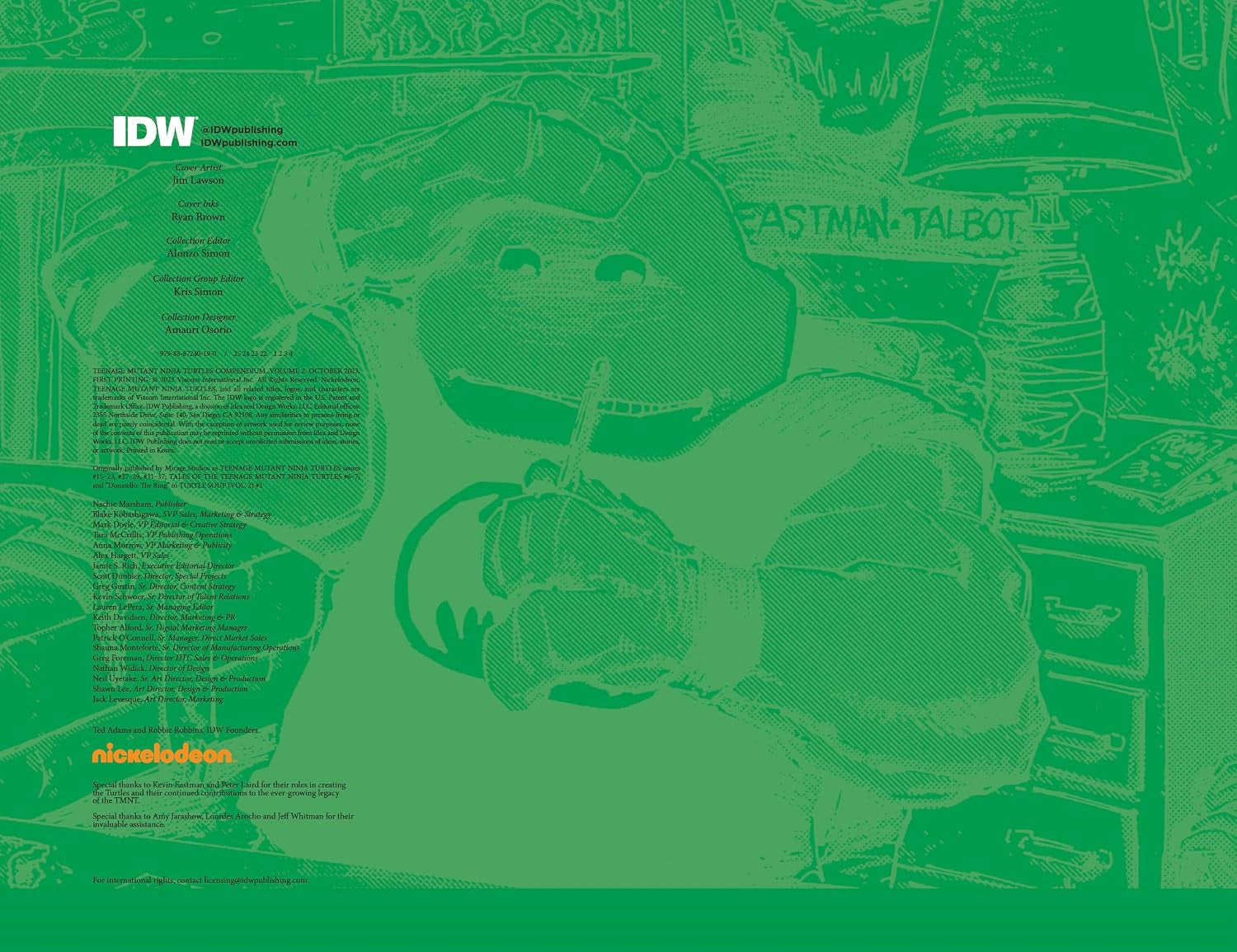 Teenage Mutant Ninja Turtles Compendium, Vol. 2