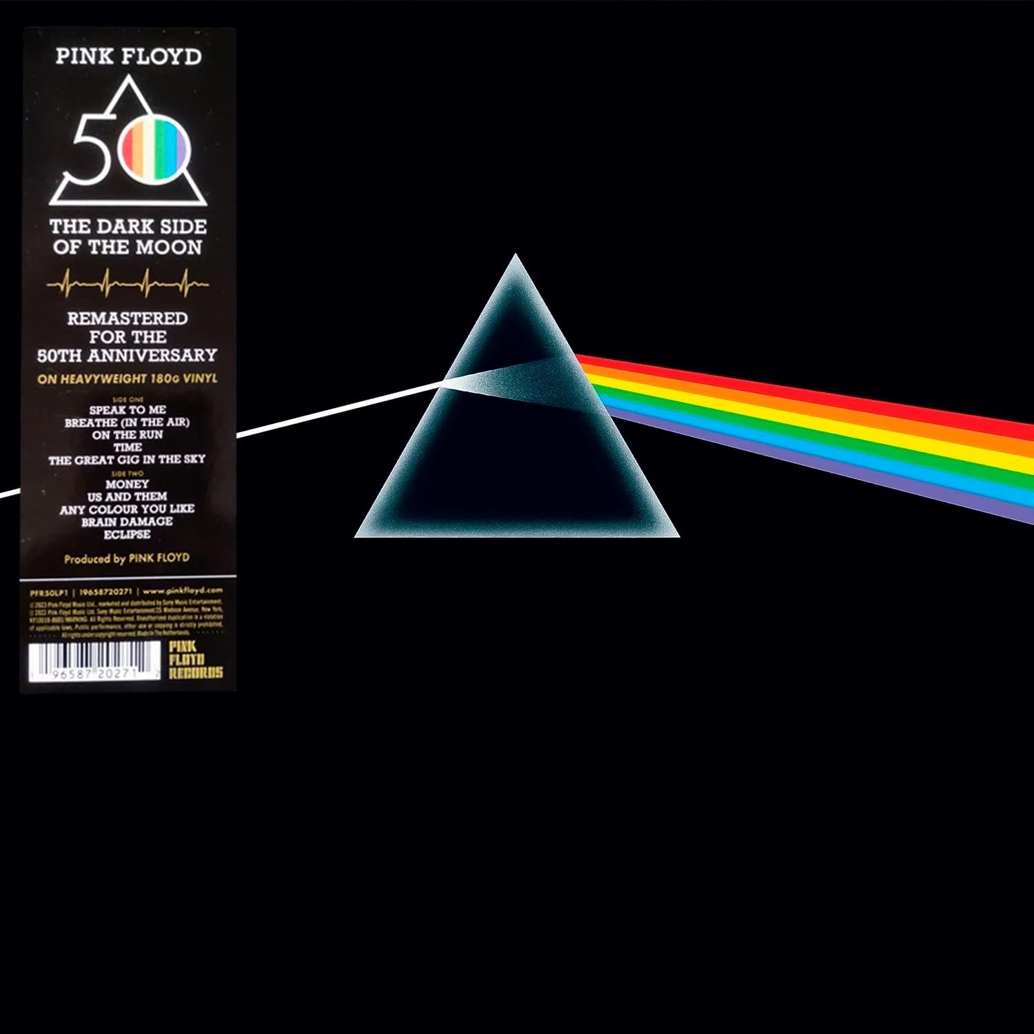 The Dark Side of the Moon - Pink Floyd - Limited Anniversary Edition 50th Anniversary LР