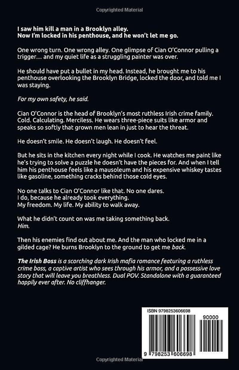 The Irish Boss: An Irish Dark Mafia Penthouse Captive Romance (Bad Boys of Brooklyn)