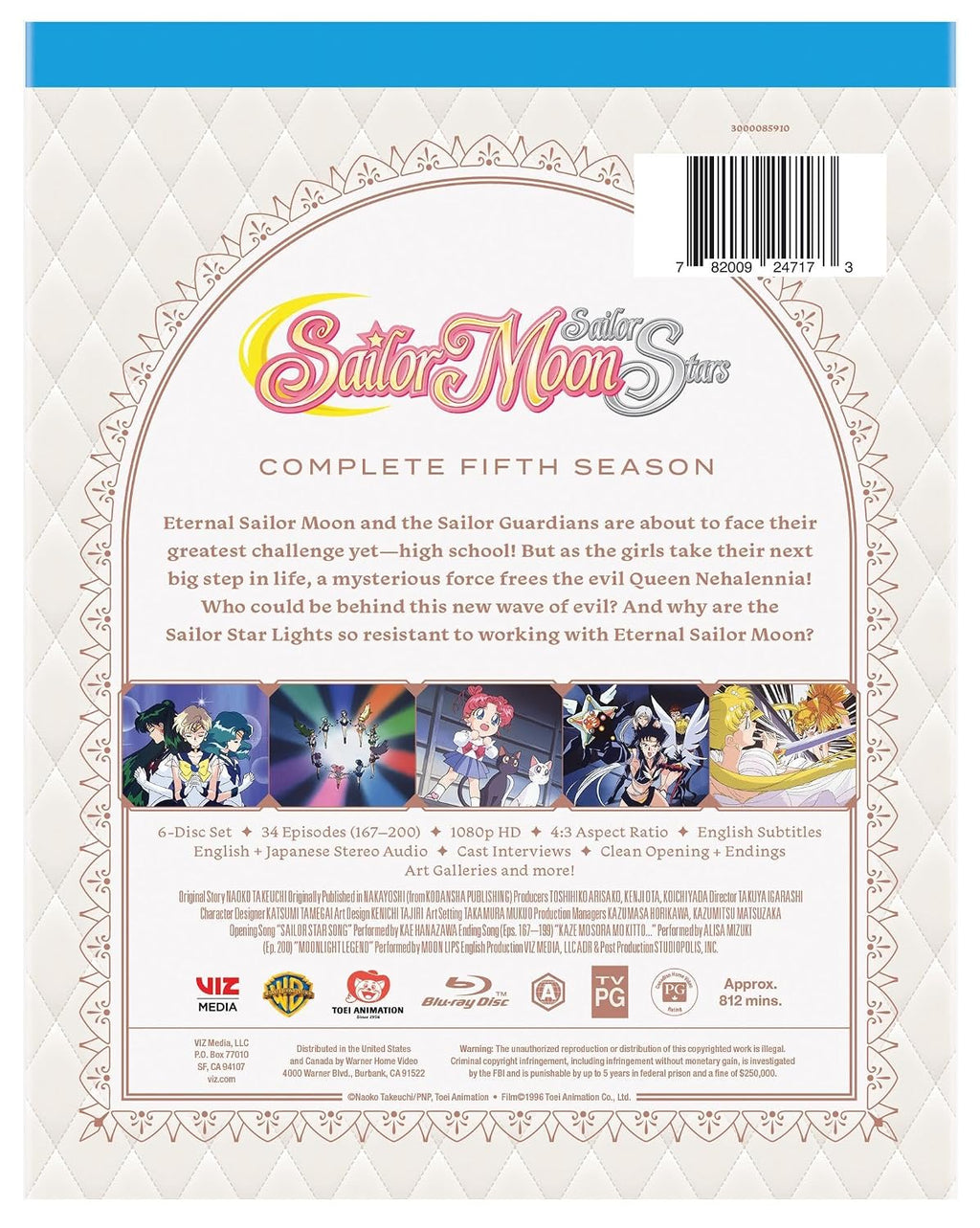 Sailor Moon Sailor Stars: The Complete Fifth Season (BD)