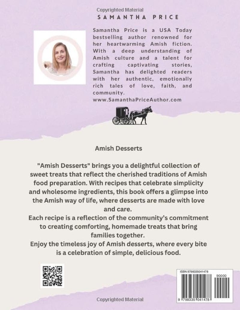 Amish Desserts: Amish Cookbook (Amish Recipe Books)