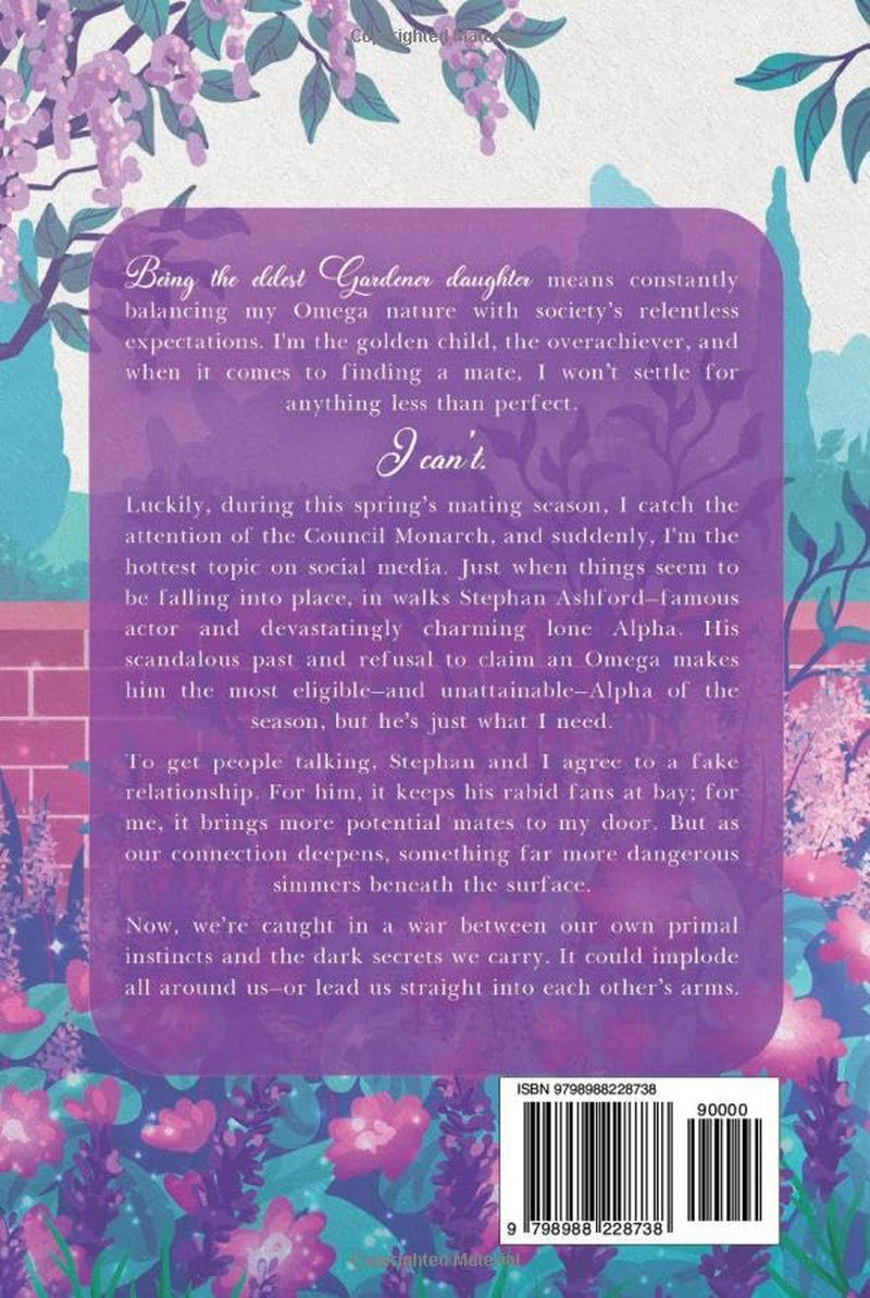 Violet: A Modern Regency Omegaverse Romance (Omegas in Bloom)