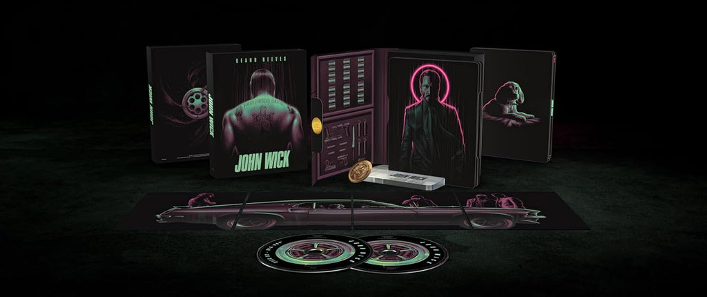 John Wick Titans of Cult 4K Steelbook
