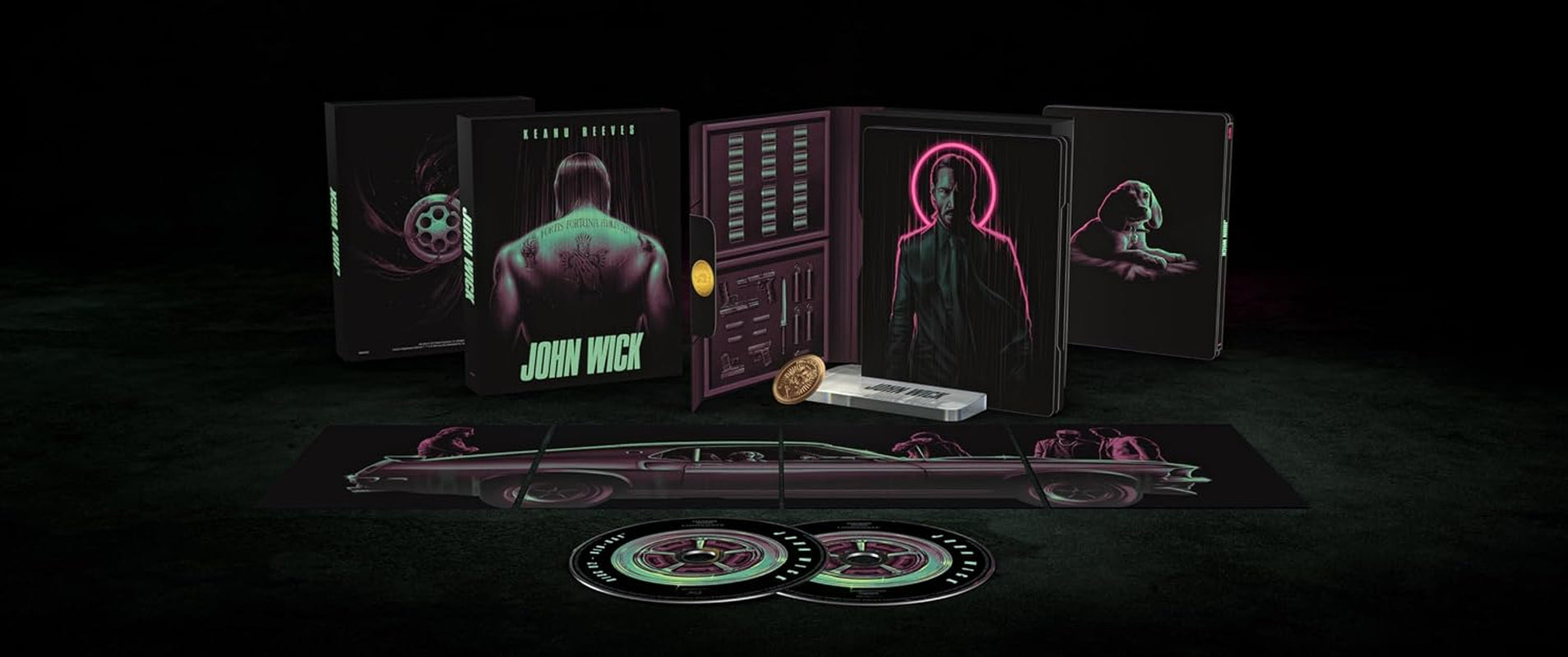 John Wick Titans of Cult 4K Steelbook