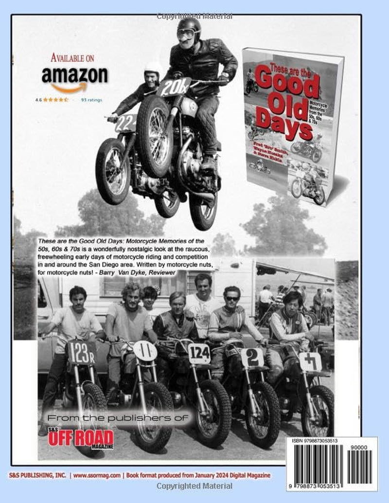 S&S Off Road Magazine January 2024 Book Version: Off road racing, dirt bikes, quads, UTVs, SXS, 4WDs, Trucks, desert racing and automotive fun (S&S Off Road Magazine Book Series)