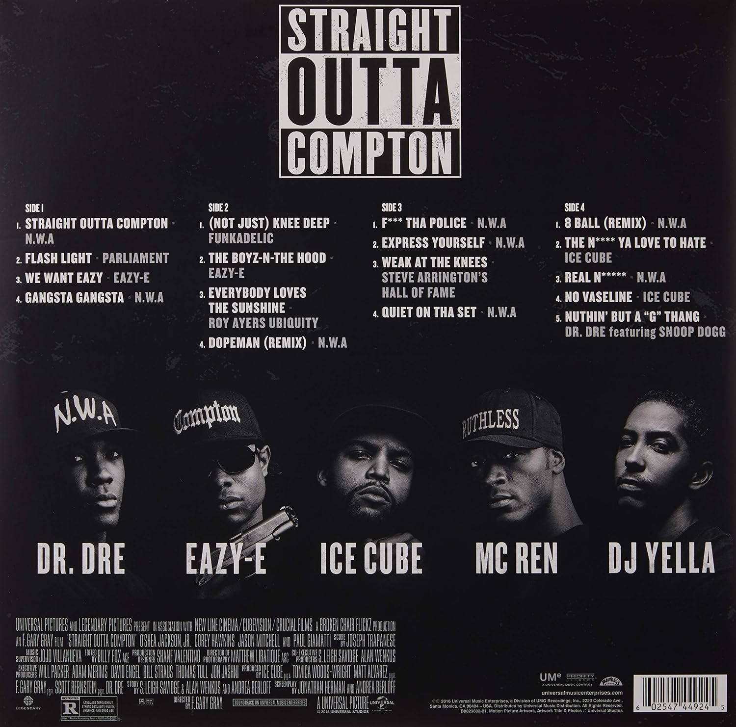 Straight Outta Compton: Music From The Motion Picture Explicit Lyrics