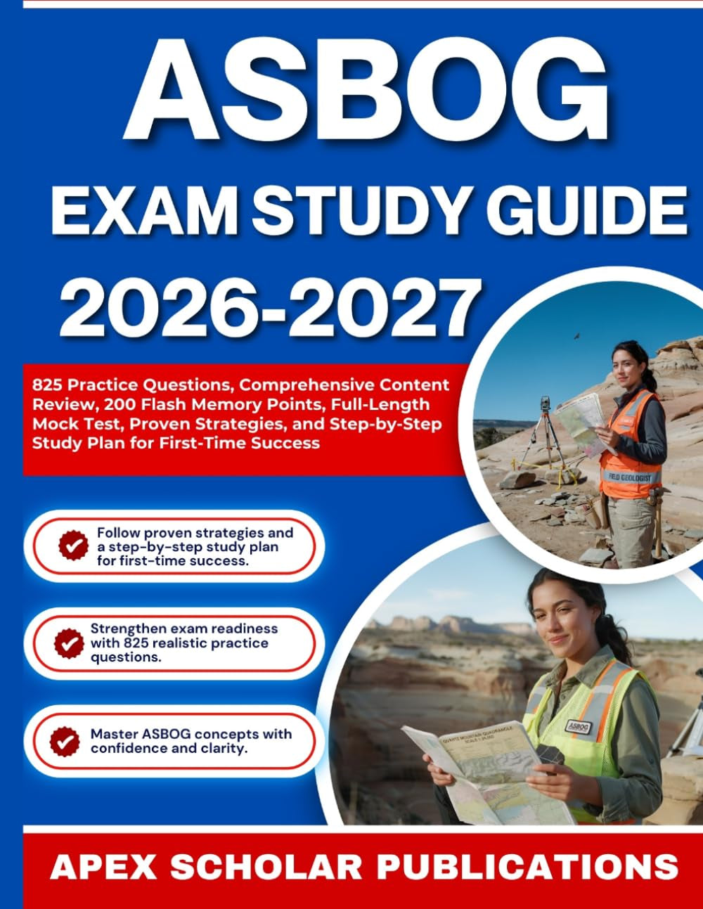 ASBOG EXAM STUDY GUIDE 2026-2027: 825 Practice Questions, Comprehensive Content Review, 200 Flash Memory Points, Full-Length Mock Test, Proven ... Study Plan for First-Time Success