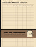 Comic Book Collection Inventory: Log Book For Comic Book Collecting | For Comic Book Collectors | Large