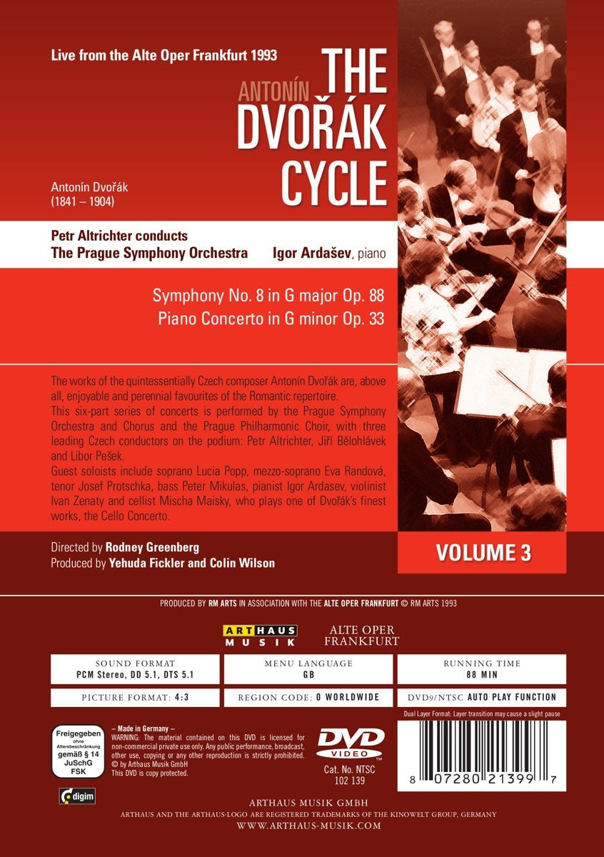 Prague Symphony Orchestra - The Dvoák Cycle Vol. III