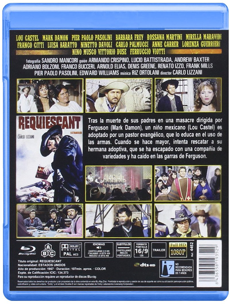 Requiescant, descanse en Paz BD 1967 [Blu-ray]
