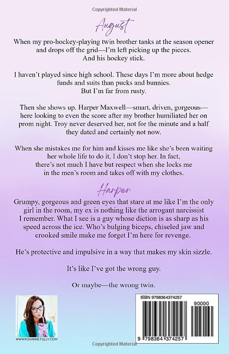 Wrong Twin: A Brother's Ex - Hockey Romantic Comedy