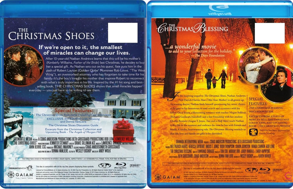 The Christmas Shoes / The Christmas Blessing (Blu-ray) (2-Pack)