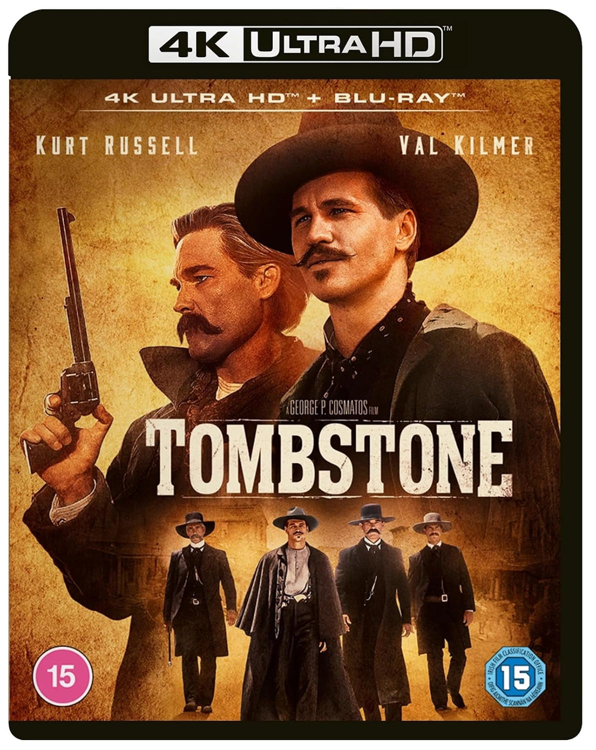 Tombstone (1993) [Region Free] [4K Ultra HD + Blu-ray]