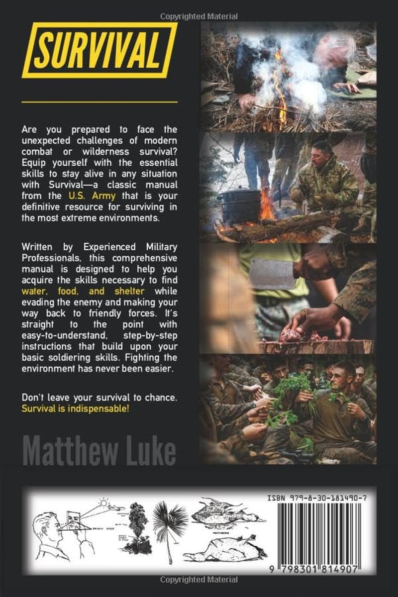 Survival - Army FM 21-76 (1957 Historic Edition): Department Of The Army Field Manual