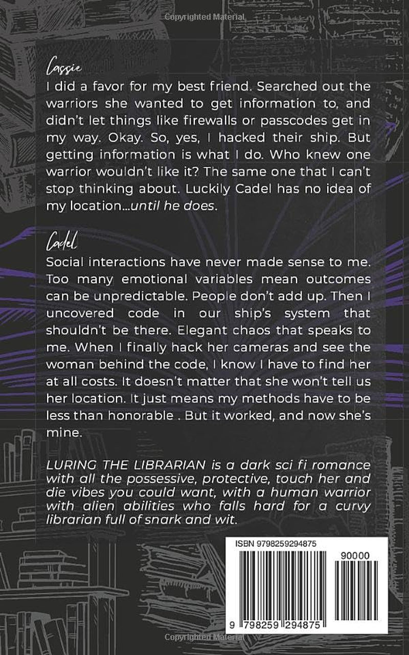 Luring the Librarian: A Dark Sci Fi Romance (The Sages)