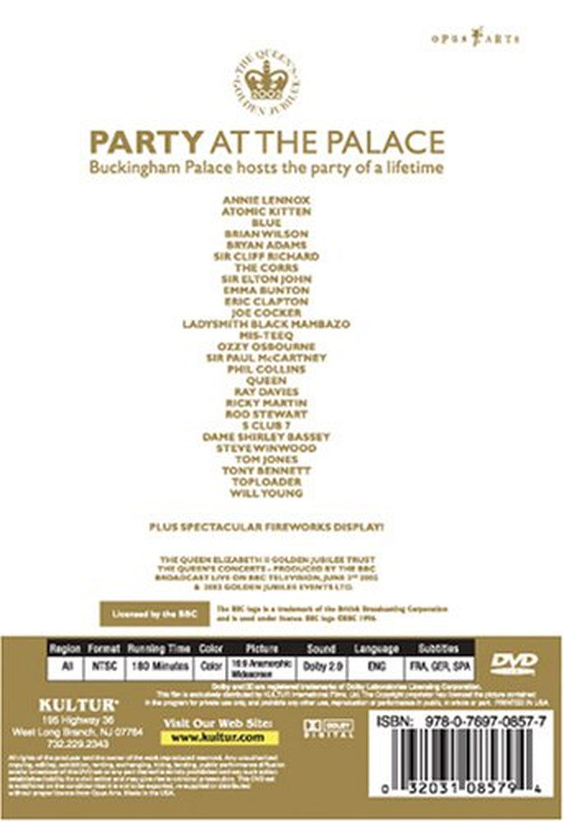 Party at the Palace: Queen's Golden Jubilee / Eric Clapton, Paul McCartney, Queen, Rod Stewart, Annie Lennox, Tom Jones, Opus Arte
