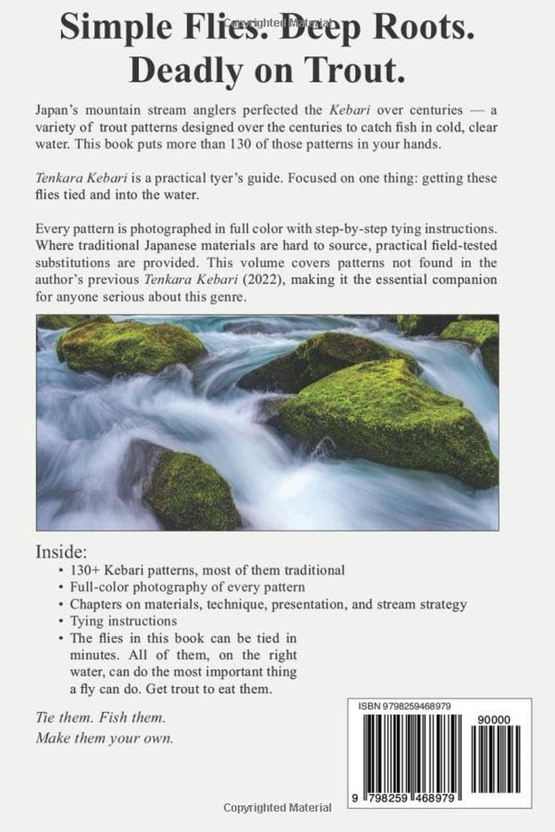 Tenkara Kebari: 130+ Japanese Kebari Trout Patterns