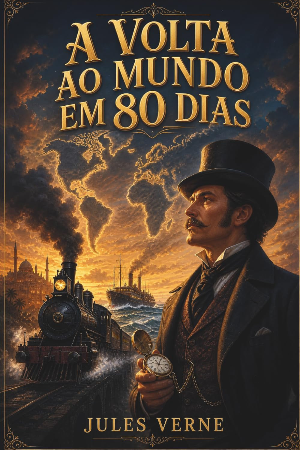 A Volta ao Mundo em 80 Dias (Portuguese Edition)