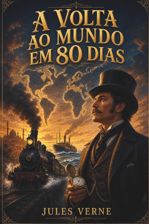 A Volta ao Mundo em 80 Dias (Portuguese Edition)