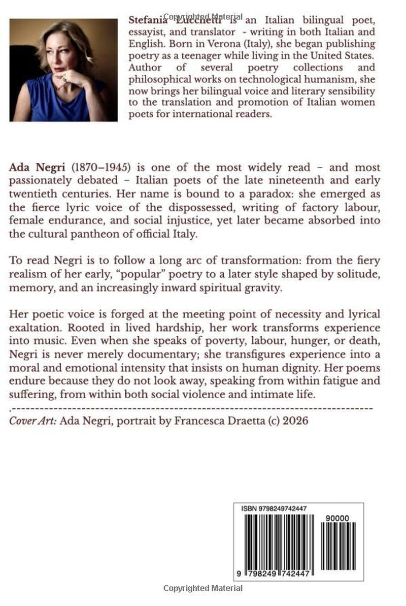Ada Negri: Translated by Stefania Lucchetti (Italian Women Poets: Bilingual Editions)