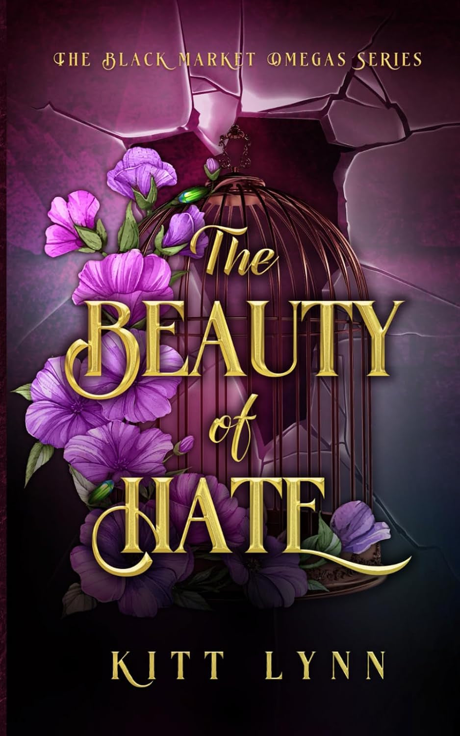 The Beauty of Hate: A Dark Why Choose Omegaverse Romance (The Black Market Omega Series)