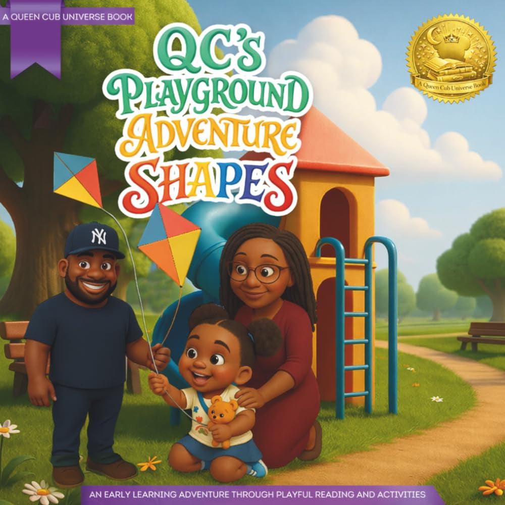 QC's Playground Adventure Shapes: A Learning Book About Shapes for Toddlers and Preschoolers Ages 2-5