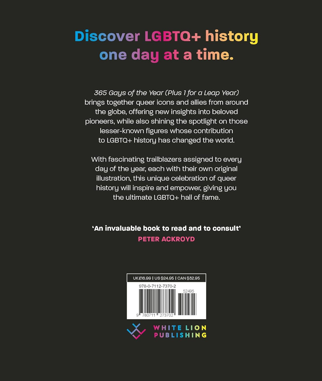 365 Gays of the Year (Plus 1 for a Leap Year): Discover LGBTQ+ history one day at a time