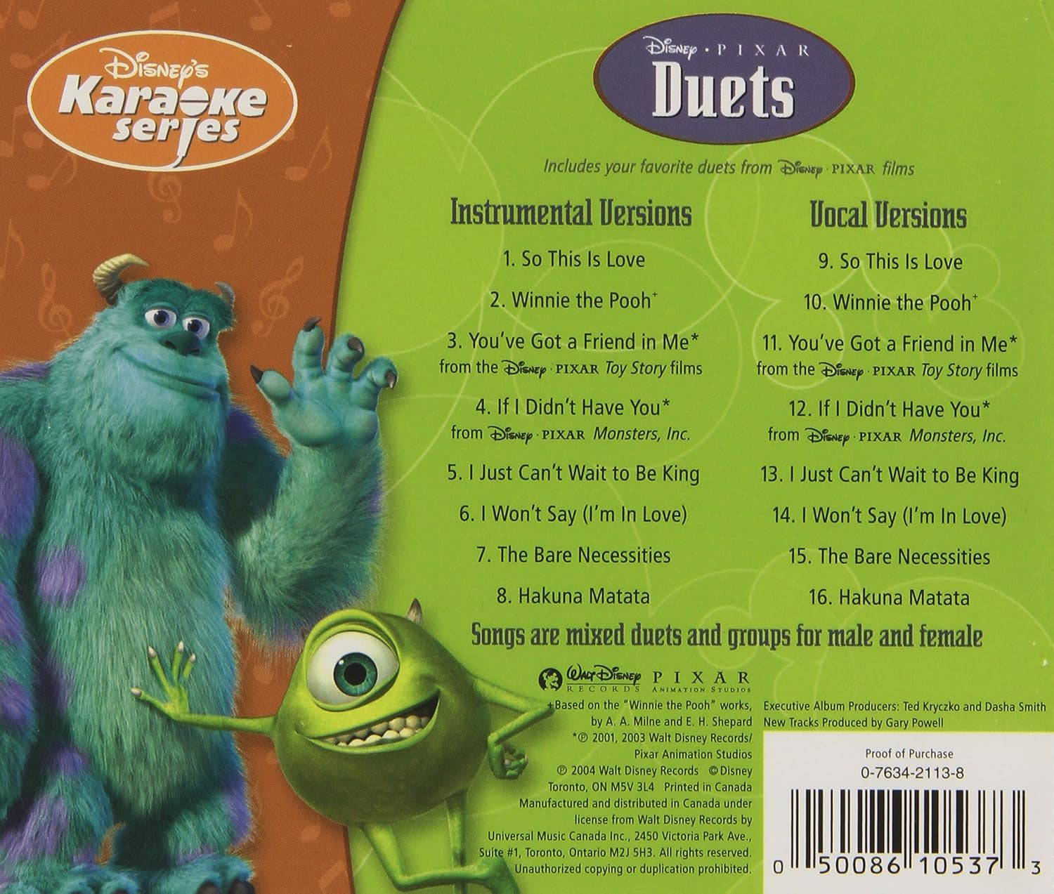 Disney's Karaoke Series - Duets