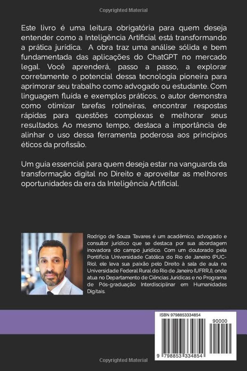 ChatGPT para Advogados: Guia prático para utilizar a inteligência artificial generativa no direito (Portuguese Edition)