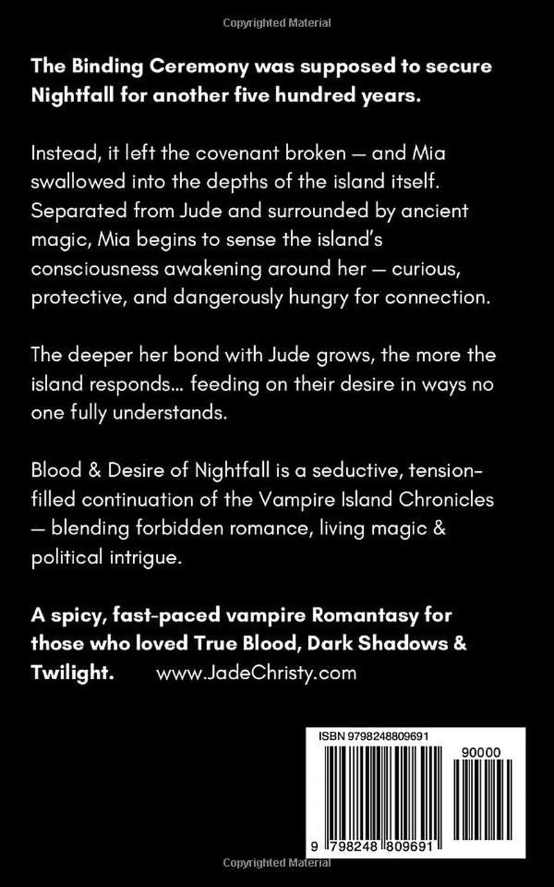 Blood & Desire of Nightfall: A Vampire Romantasy (Vampire Island Chronicles)