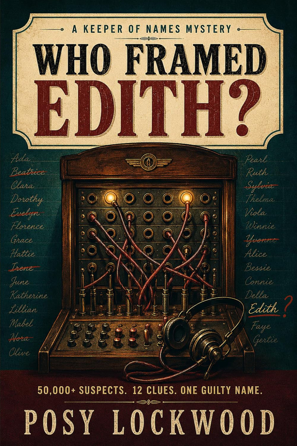 Who Framed Edith?: A Murder-Mystery Logic Puzzle: Find One Killer Hidden in 50,000 Suspects (Keeper of Names)