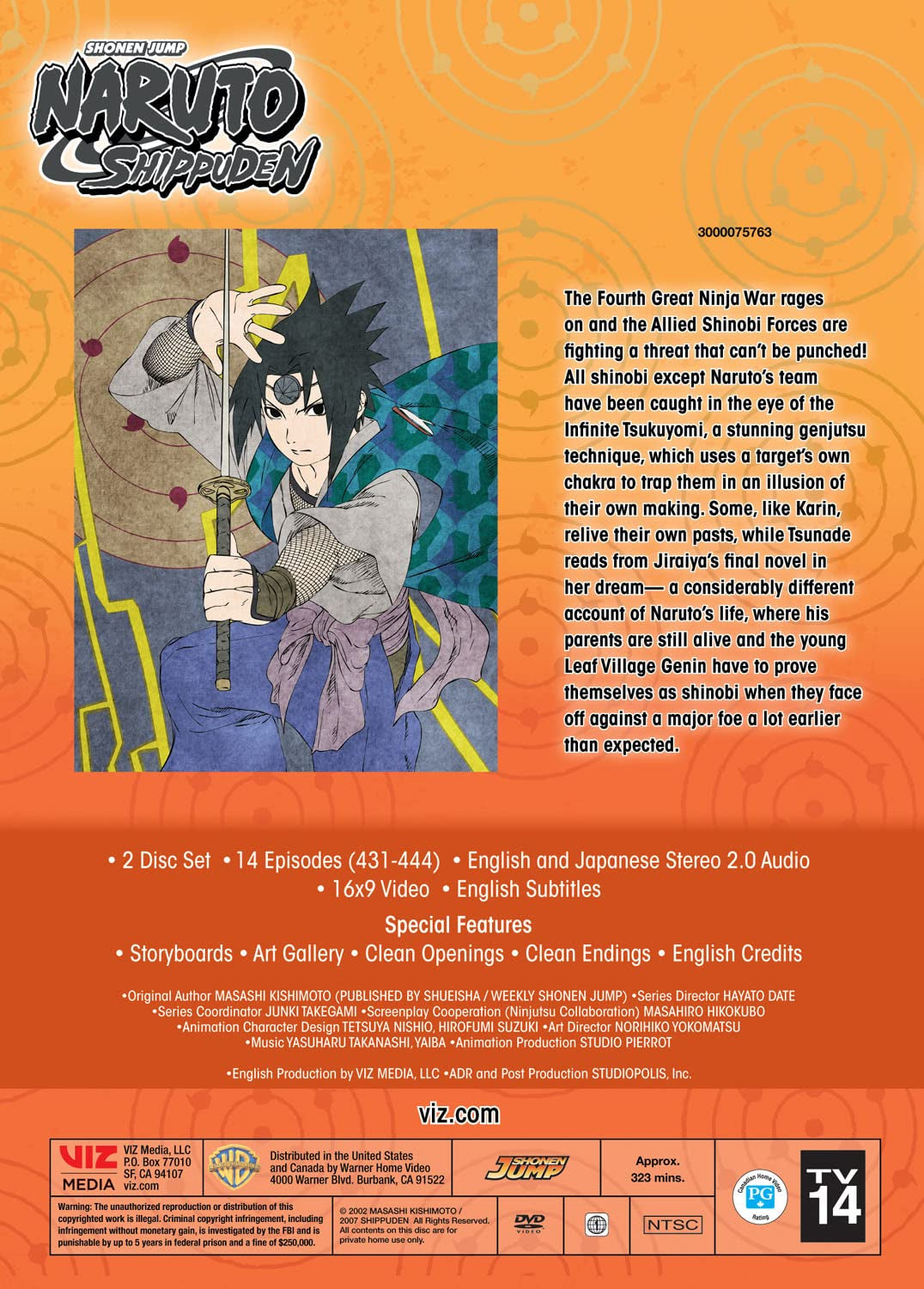 Naruto Shippuden Uncut Set 34 (DVD)