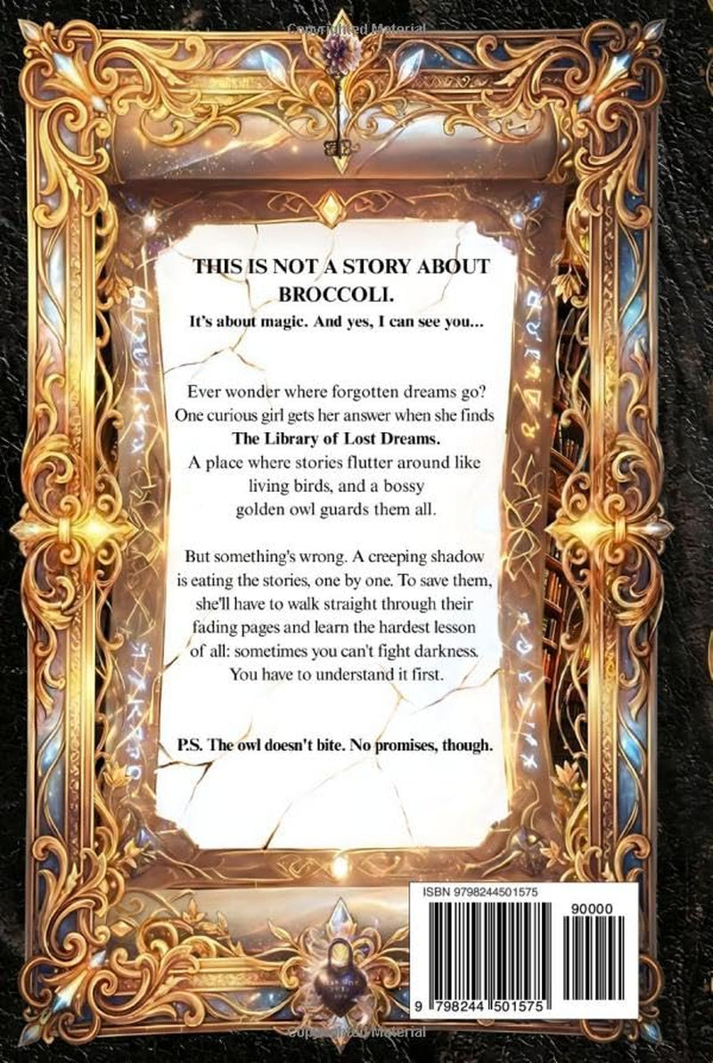 Dreams of Dawn: A Magical Fantasy Adventure for Kids Ages 6-9 (The Library of Lost Dreams)