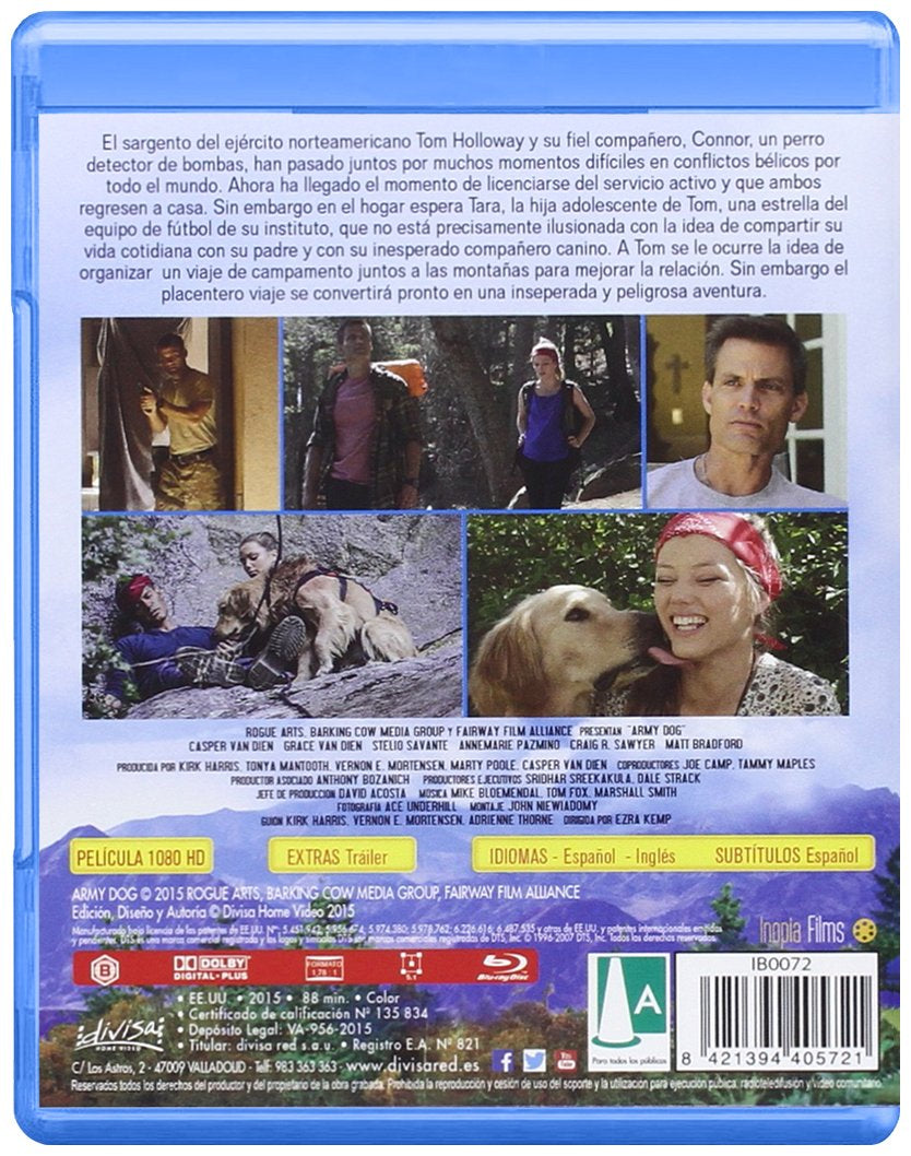 Army Dog ( Leap ) [ Blu-Ray, Reg.A/B/C Import - Spain ]