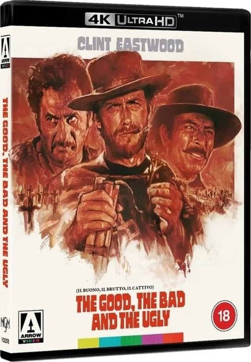 The Good, the Bad and the Ugly (1 Movie, 2 Cuts / Reversible Cover / Bonus Features) [4K UHD + Blu-ray] [Region Free]