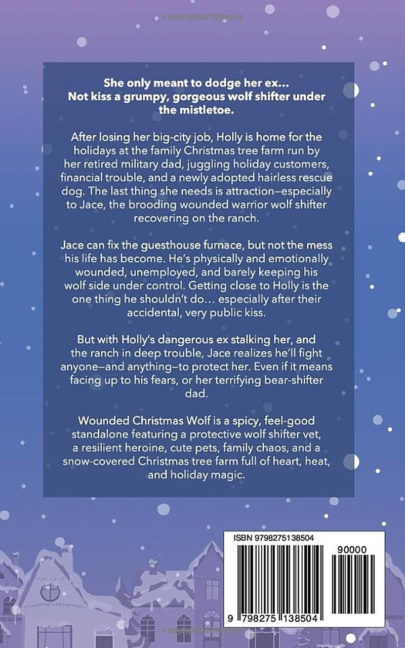 Wounded Christmas Wolf: A Small Town Paranormal Holiday Romance (Christmas Ranch Shifters)