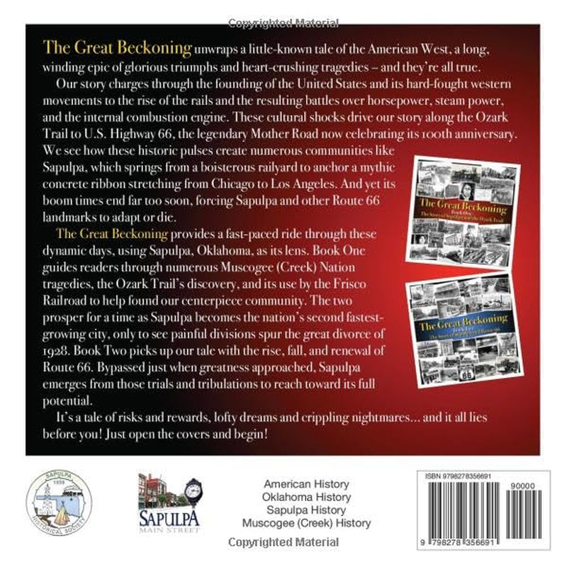 The Great Beckoning: Book One: The Story of Sapulpa and the Ozark Trail