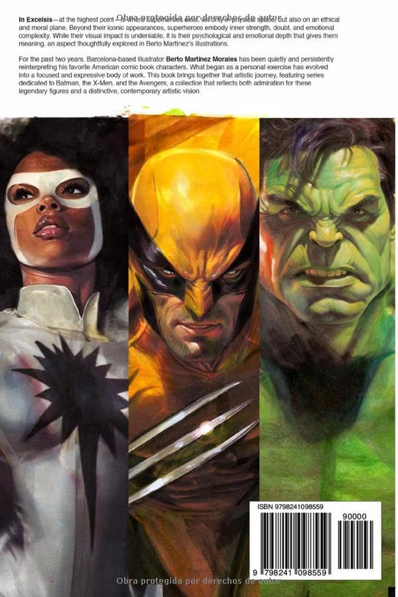 Excelsis Heroes: The Art of Berto Martínez Morales (Spanish Edition)