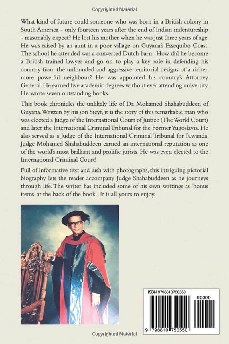 Judge Mohamed Shahabuddeen: A pictorial biography