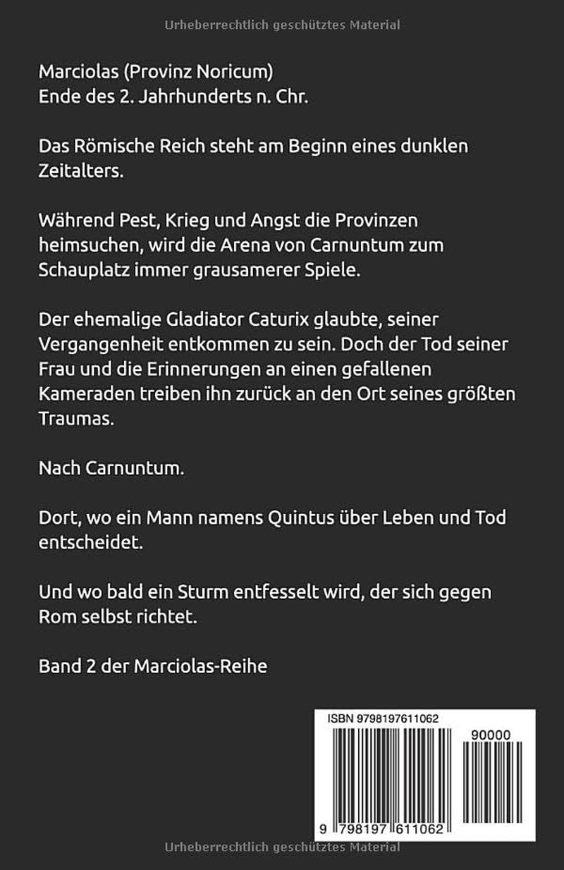 MARCIOLAS: DAS BLUT ROMS (German Edition)