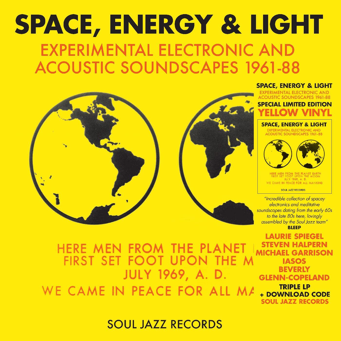 Space, Energy & Light: Experimental Electronic And Acoustic Soundscapes 1961-88